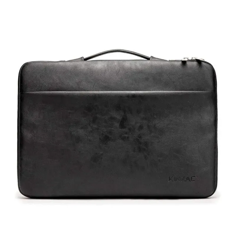 Lecoinpochette Tromso housse ordinateur cuir noir