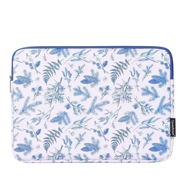 Lecoinpochette Lavande Bleue housse PC fleurie
