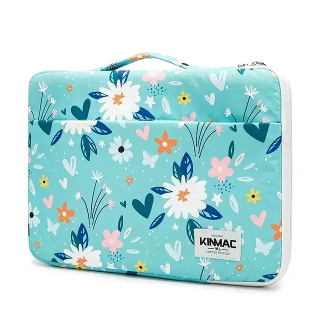 Lecoinpochette Fleur housse ordinateur fleurie waterproof