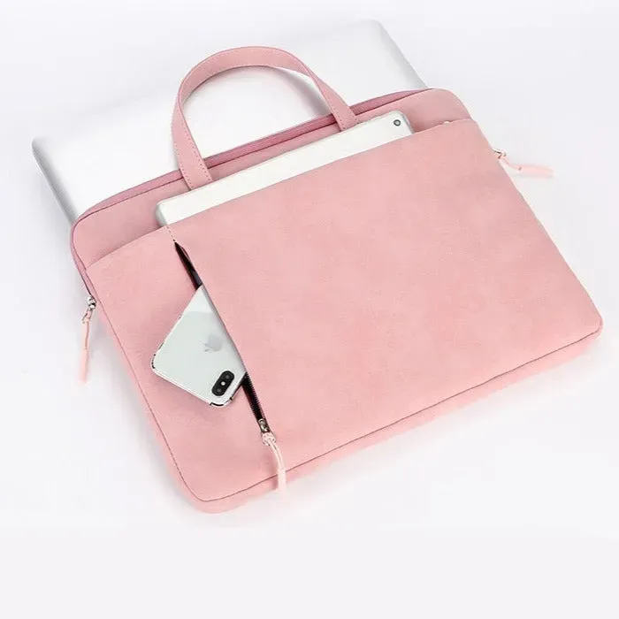 Lecoinpochette sac ordinateur portable rose