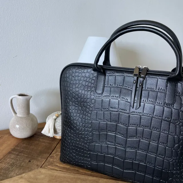 Lecoinpochette Fancy sac ordinateur femme cuir