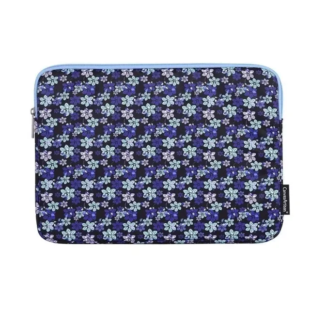Lecoinpochette Liloo housse fleurs bleues