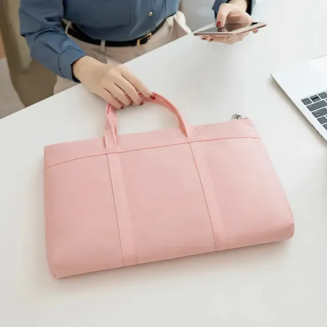 Lecoinpochette Carole sacoche ordinateur femme nylon 13-14 pouces