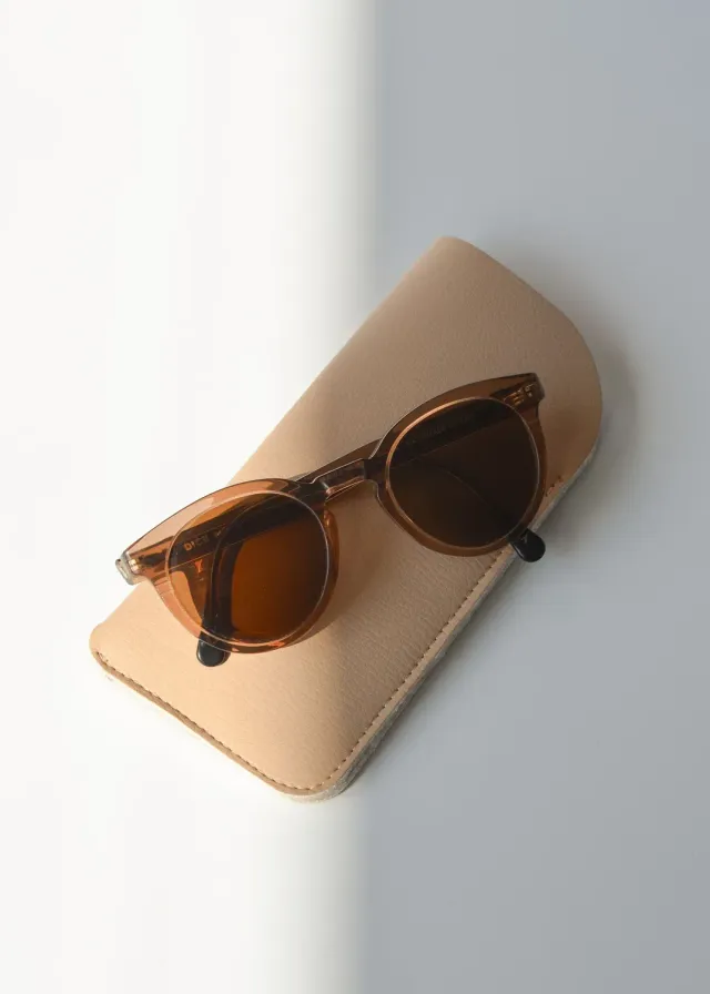 Made Out Of PIM étui à lunettes cuir vegan