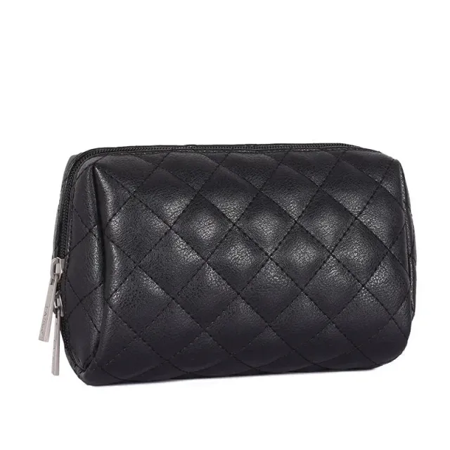 Lecoinpochette Matelassé trousse chargeur noire 20 cm