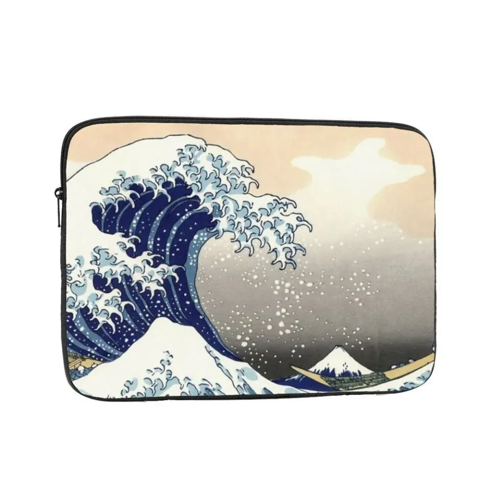Lecoinpochette La Vague housse PC néoprène imprimée