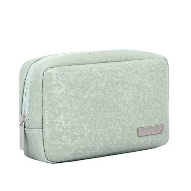 Lecoinpochette Era étui transport cuir PU vert pastel 20 cm