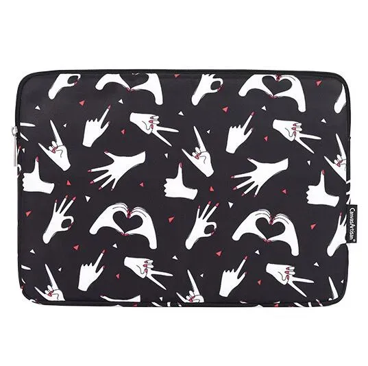 Lecoinpochette Finger housse PC toile imperméable
