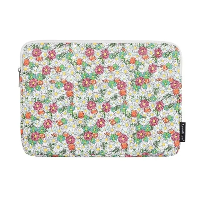 Lecoinpochette Dahlia housse ordinateur fleurie