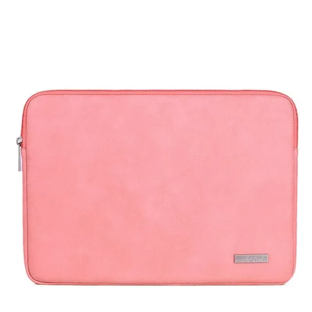 Lecoinpochette Saumon pochette ordinateur 17.3 pouces simili cuir