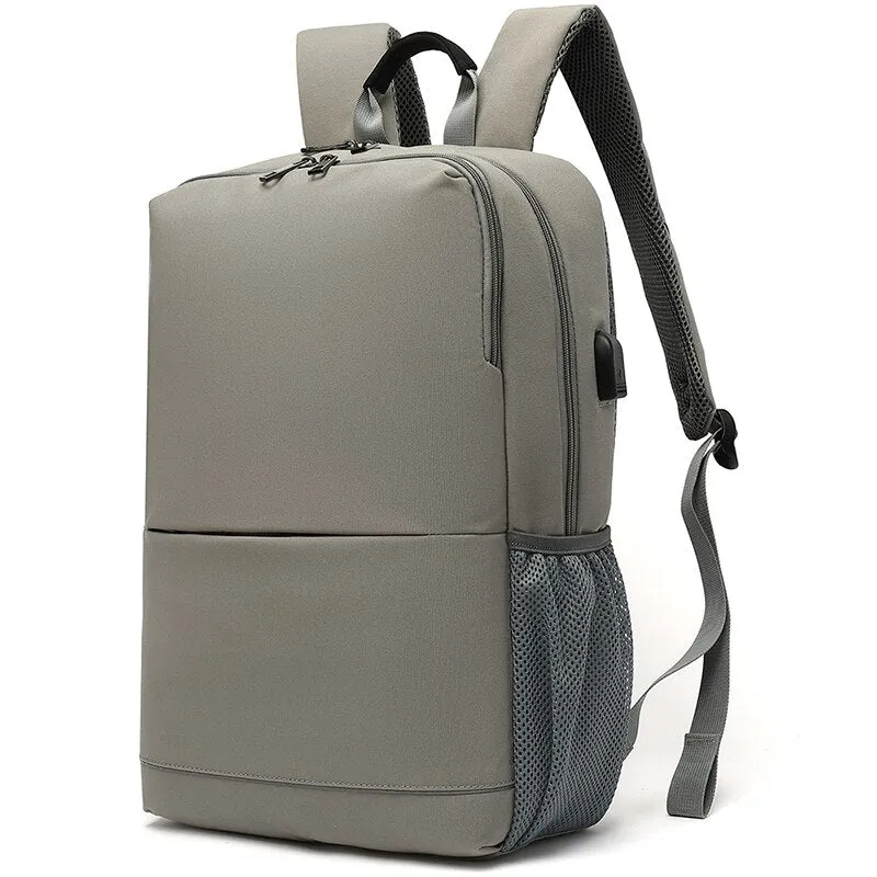 Lecoinpochette Ozack sac à dos ordinateur 15,6 pouces gris