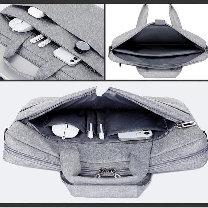 Lecoinpochette Bago sacoche ordinateur noire