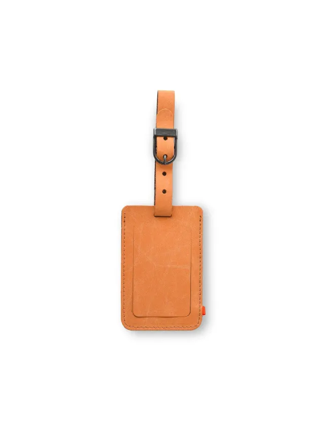 Made Out Of BERT étiquette bagage cuir vegan