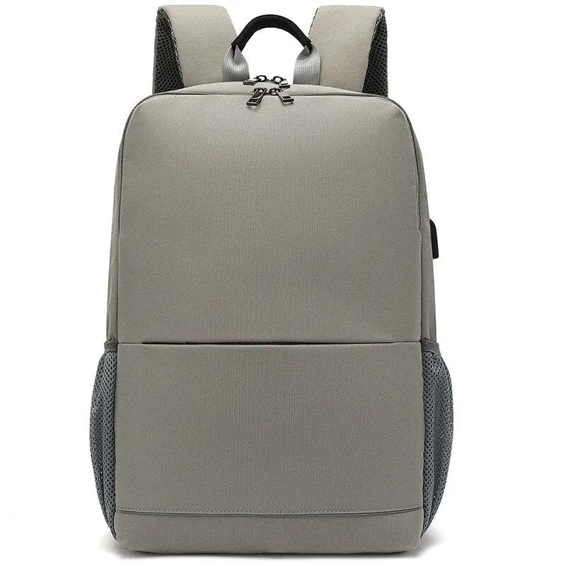 Lecoinpochette Ozack sac à dos ordinateur 15,6 pouces gris