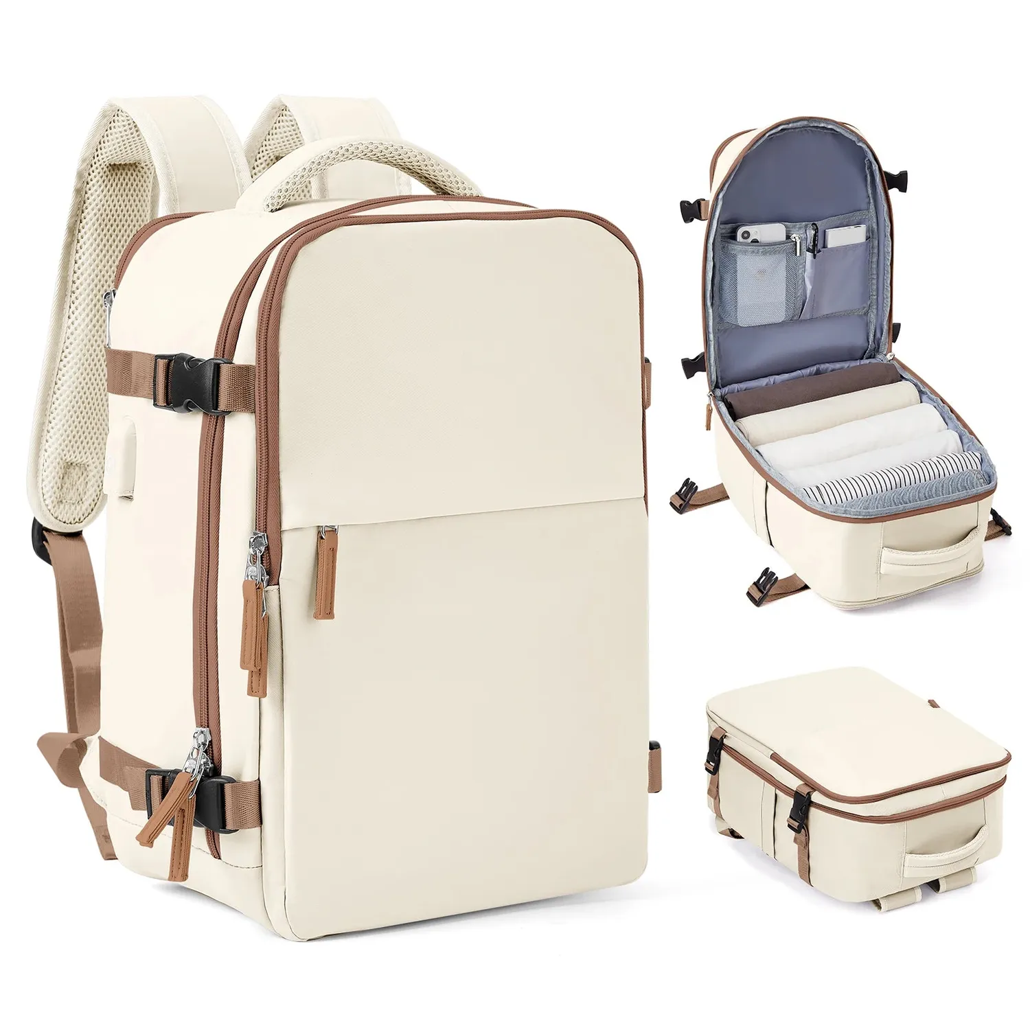 Lecoinpochette Faro Sac à Dos Ordi 45x36cm Confort Ergonomique