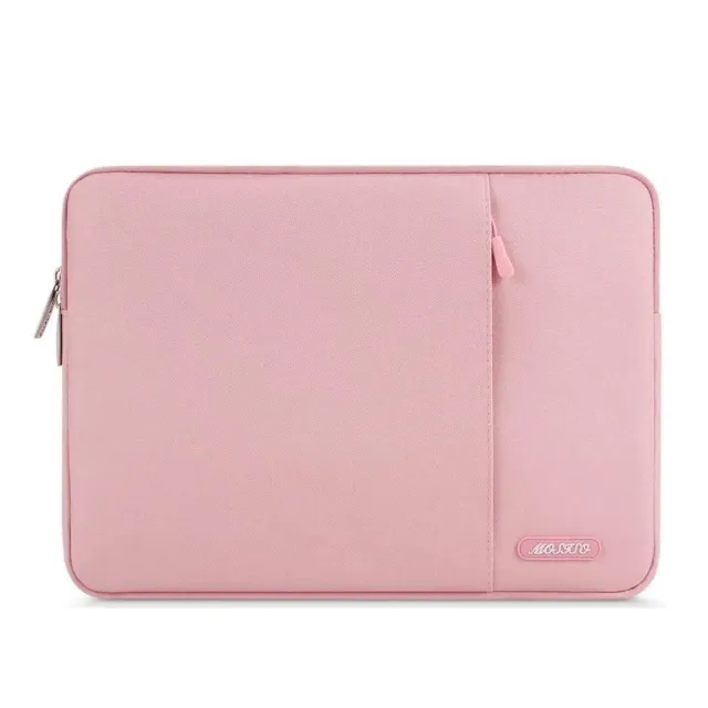 Lecoinpochette Pinklily housse ordinateur rose à poche