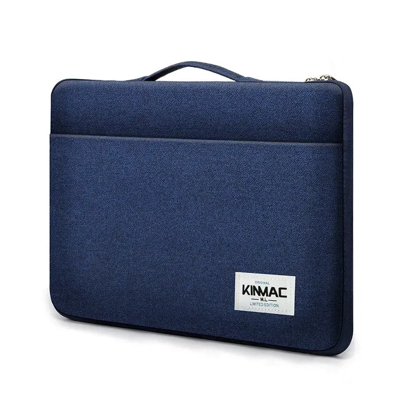 Lecoinpochette Manchester étui ordinateur bleu matelassé