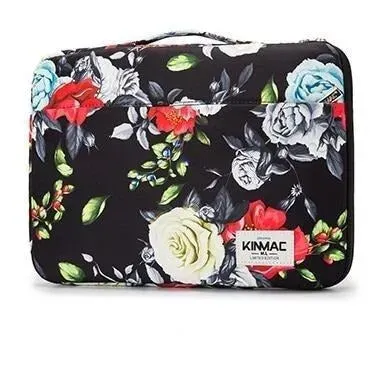 Lecoinpochette Reine housse ordinateur fleurie