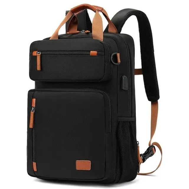 Lecoinpochette Jerry sac à dos ordinateur réversible