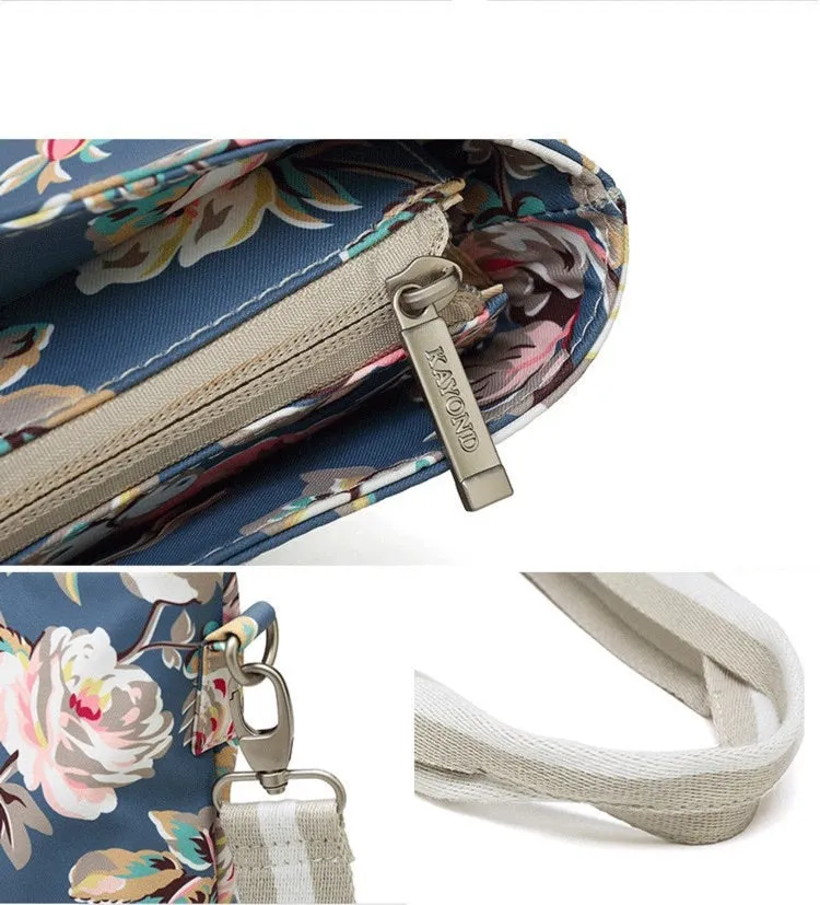 Lecoinpochette Hyacinthe sac ordinateur fleuri