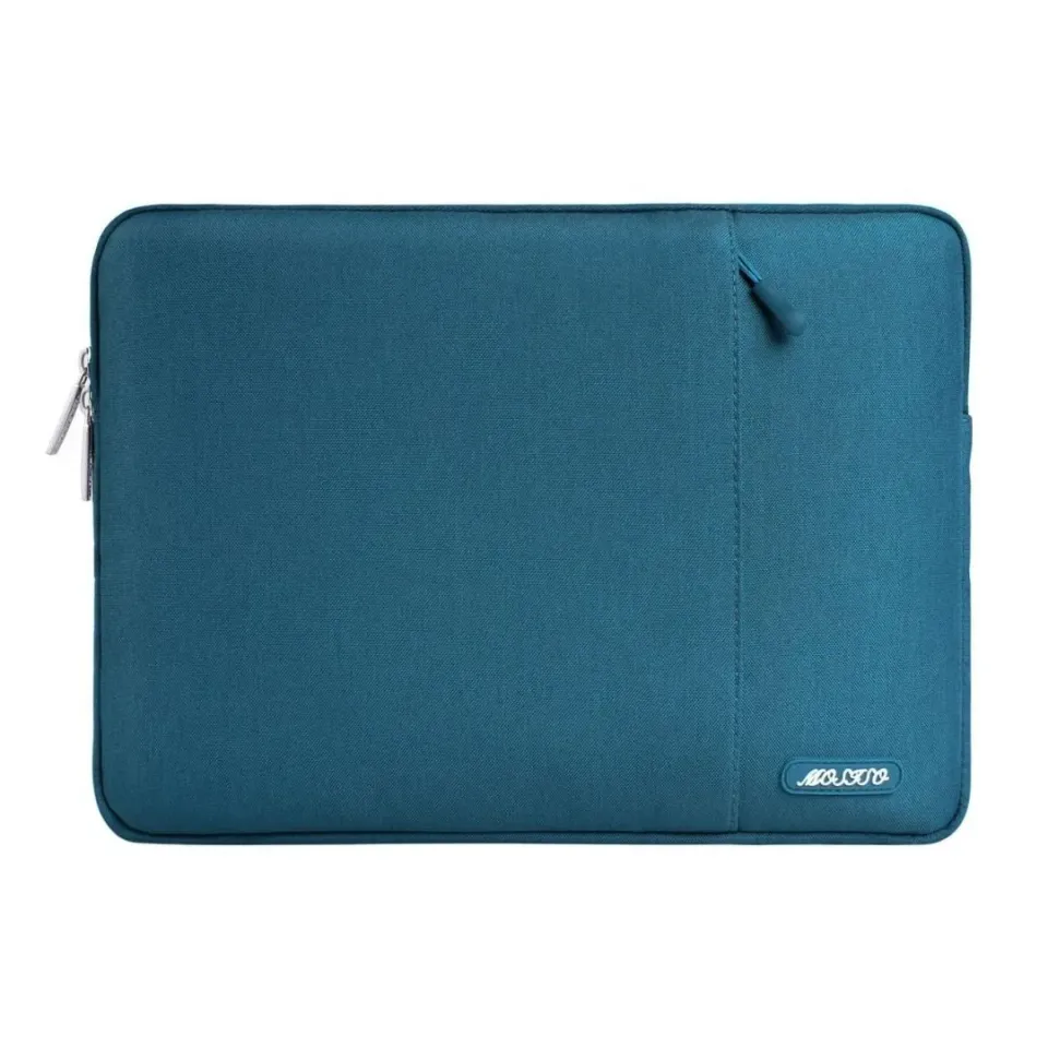 Lecoinpochette Bleu Jeans pochette PC tissu résistant
