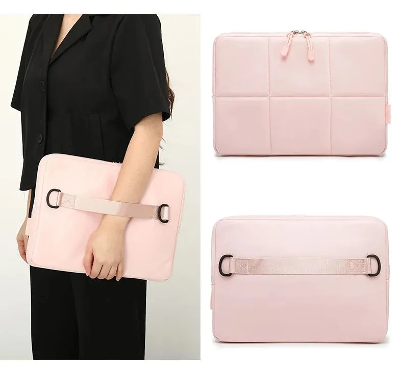 Lecoinpochette Rosalia housse ordinateur matelassée