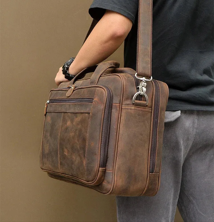 Lecoinpochette Classique sacoche ordinateur cuir