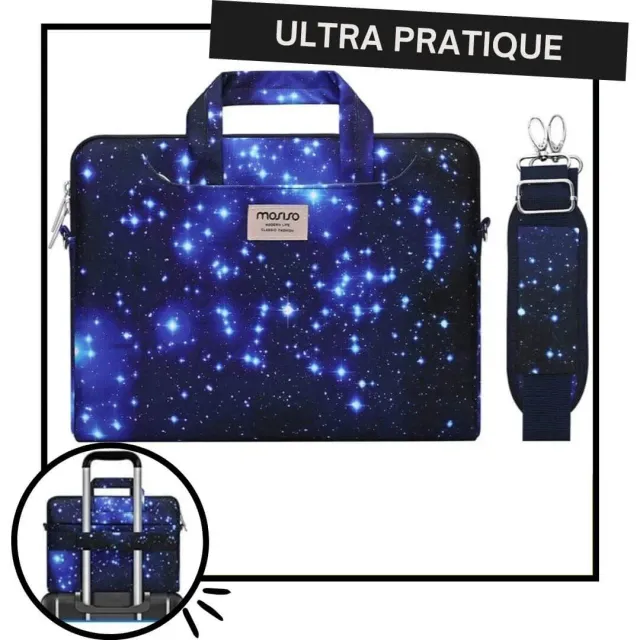 Lecoinpochette Starz sacoche ordinateur waterproof