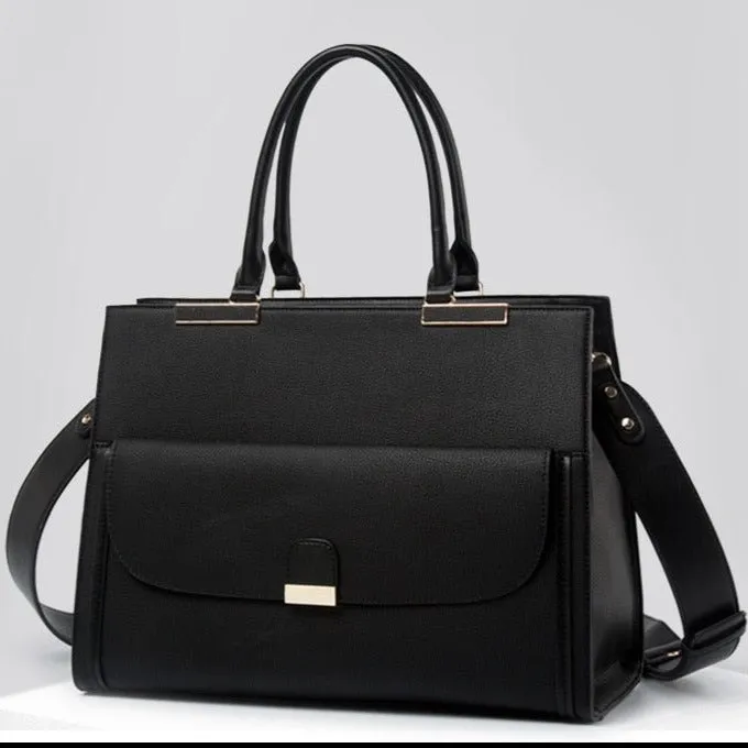 Lecoinpochette Divine sac ordinateur 13 pouces cuir noir