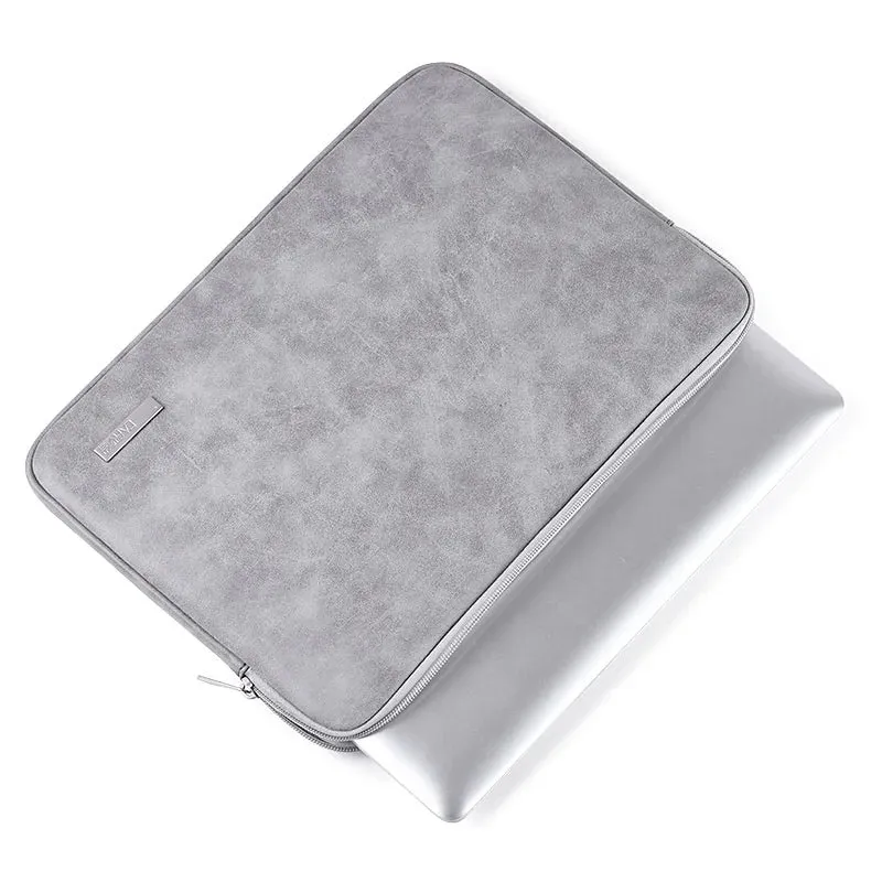 Lecoinpochette Ferrata pochette ordinateur gris