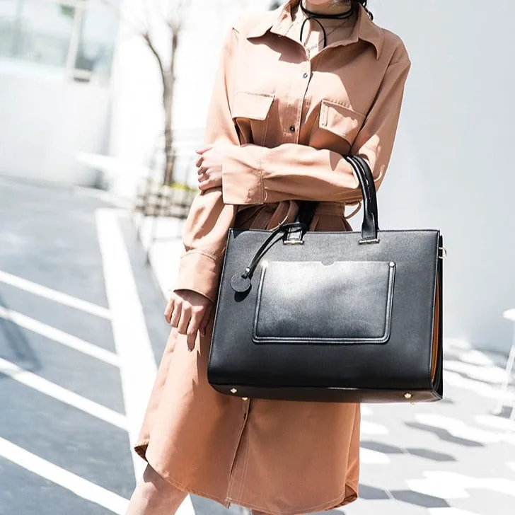 Lecoinpochette Dinky sac ordinateur femme 13,3 pouces noir