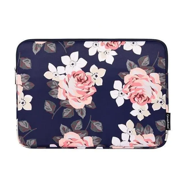Lecoinpochette Rosita housse pc fleurie