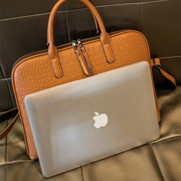 Lecoinpochette sac ordinateur femme simili cuir