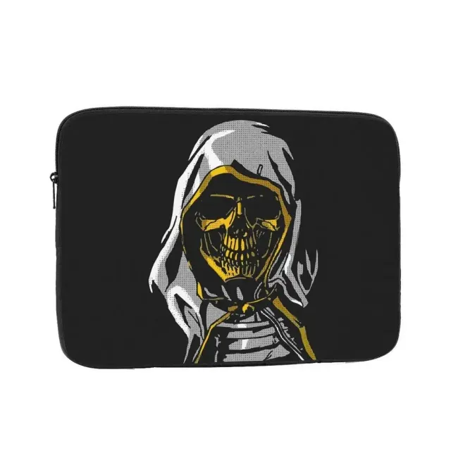 Lecoinpochette Shadow Bone pochette ordinateur sombre