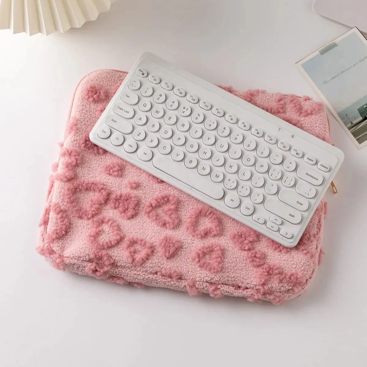 Lecoinpochette Douceur housse tablette éponge polyester