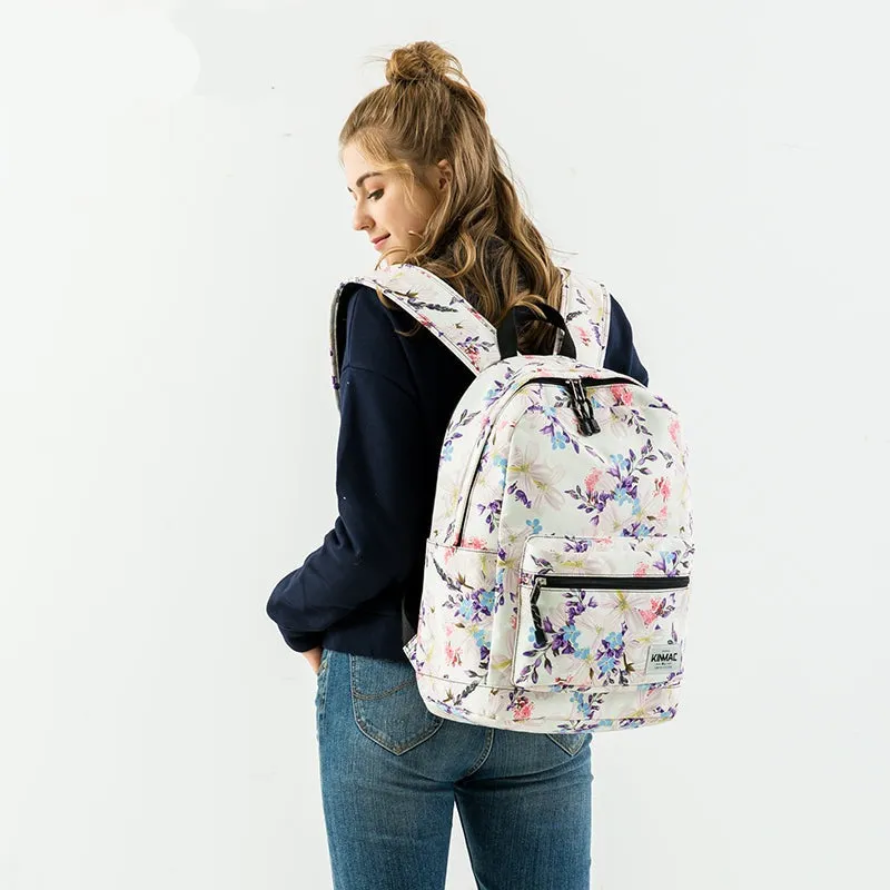 Lecoinpochette Spring sac à dos ordinateur femme fleuri