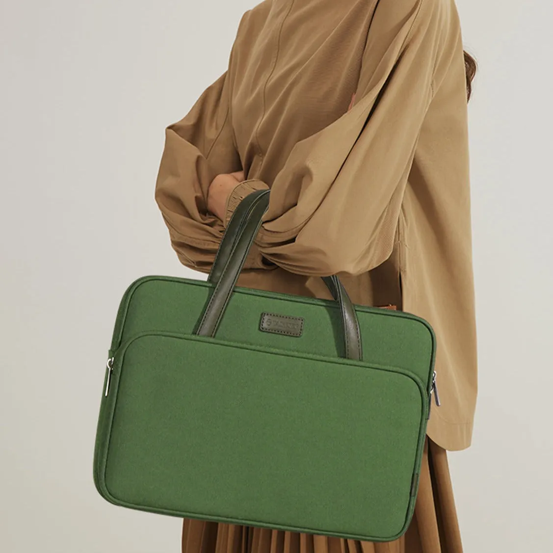 Lecoinpochette Fougère sacoche ordinateur