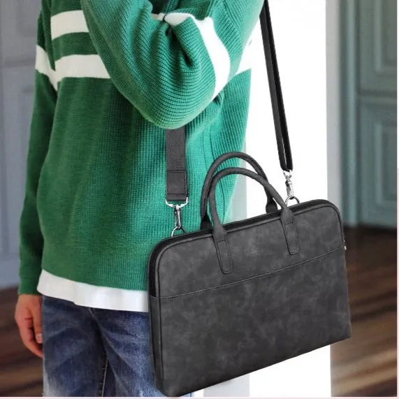 Lecoinpochette Blackbel sacoche ordinateur unie