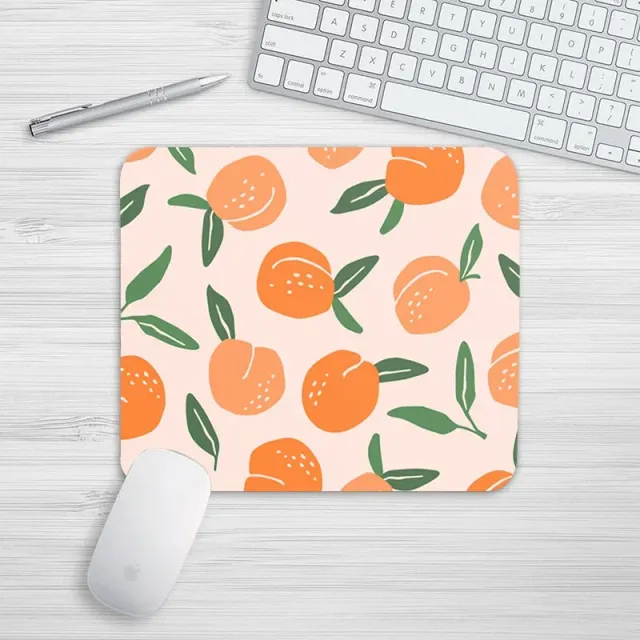 Lecoinpochette Abricot tapis de souris femme abricot 24x20 cm