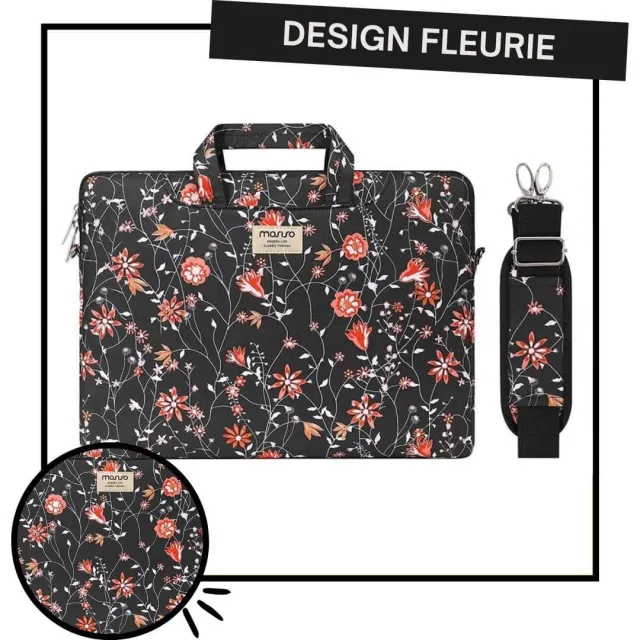 Lecoinpochette Candide sacoche ordinateur waterproof