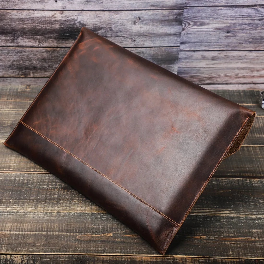 Lecoinpochette Dallas étui ordinateur cuir véritable