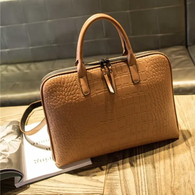 Lecoinpochette sac ordinateur femme simili cuir