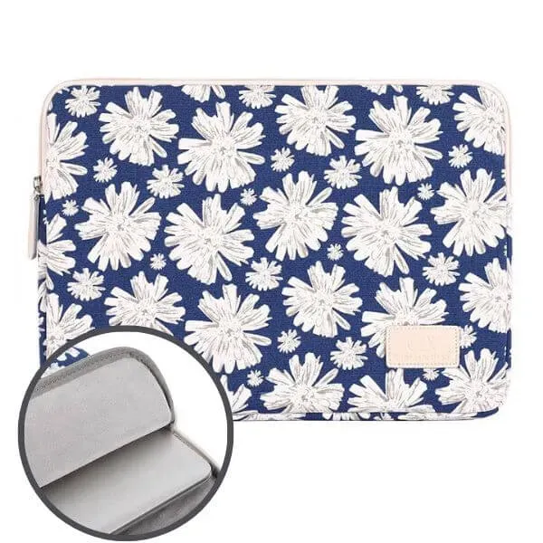 Lecoinpochette Marguerite pochette ordi fleurie
