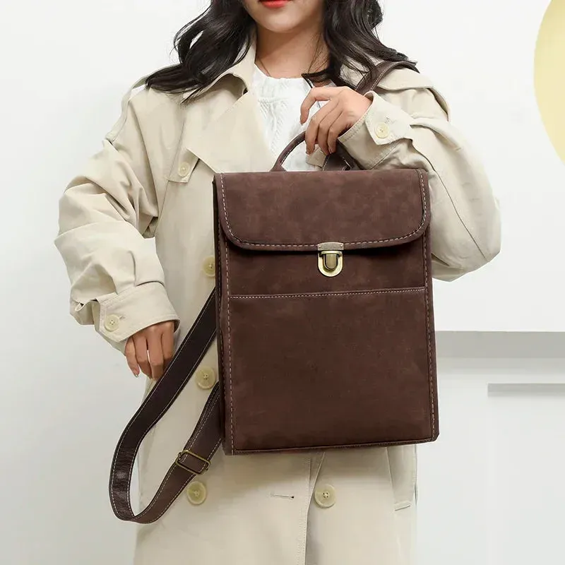 Lecoinpochette Telma sac à dos femme coffee 20-35 L