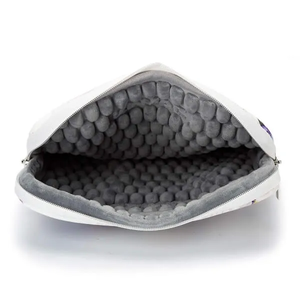 Lecoinpochette Péony sacoche ordinateur matelassée