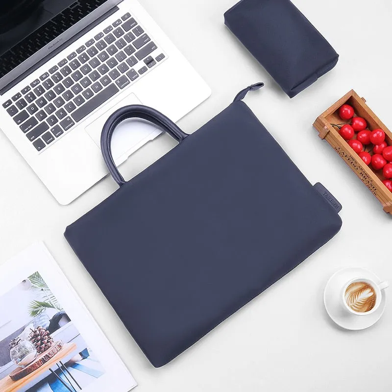 Lecoinpochette Navy sac ordinateur nylon bleu marine