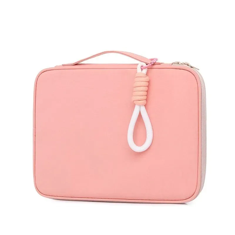 Lecoinpochette pochette MacBook Air rose
