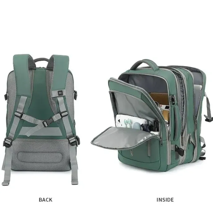 Lecoinpochette Kygo sac à dos PC vert 17,3 pouces imperméable