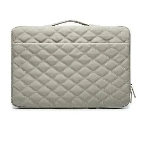 Lecoinpochette Mattress housse ordinateur matelassée grise