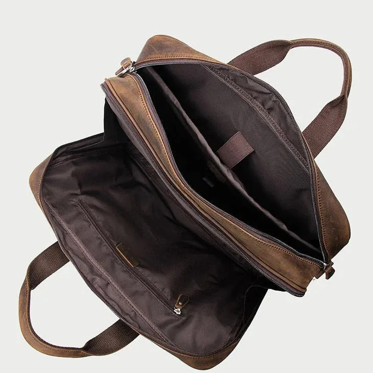 Lecoinpochette Classique sacoche ordinateur cuir